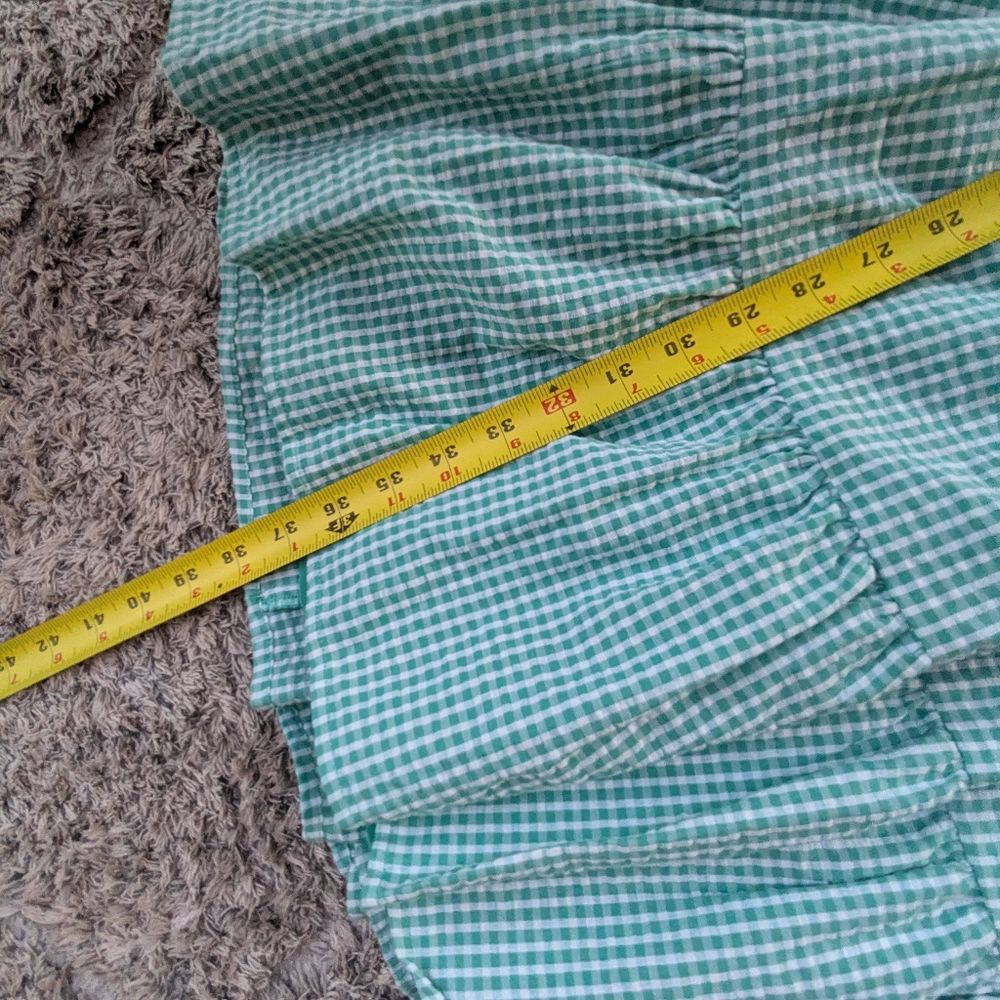 Draper James NWT green puff sleeve mini dress - Picture 7 of 7